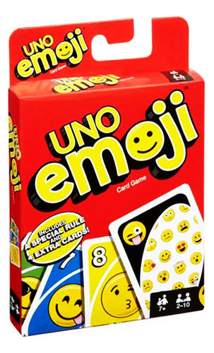 Juego De Cartas Uno Juego De Mesa Uno Emoji 0