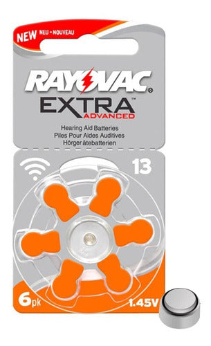 Pack X24 Pila Para Audifono Rayovac Accesorios Boton 0