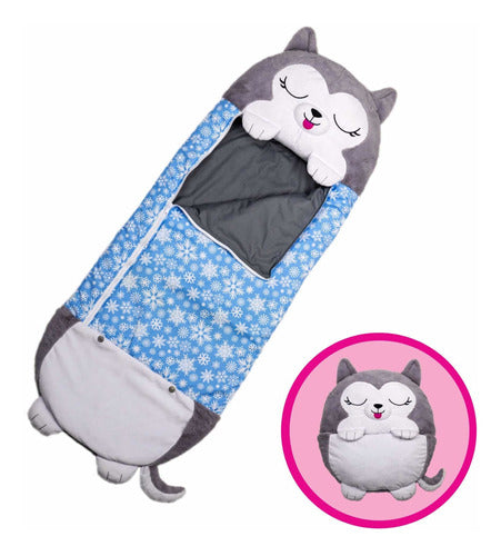 Happy Napper Sleeping Bag Siberian Wolf 175x70 L 0