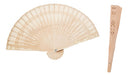 Wooden Cut-Out Handheld Fan 0