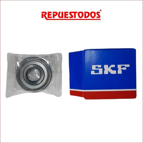 SKF Shielded Bearing 6204 (20mm X 47mm X 14mm) Steel Construction 2