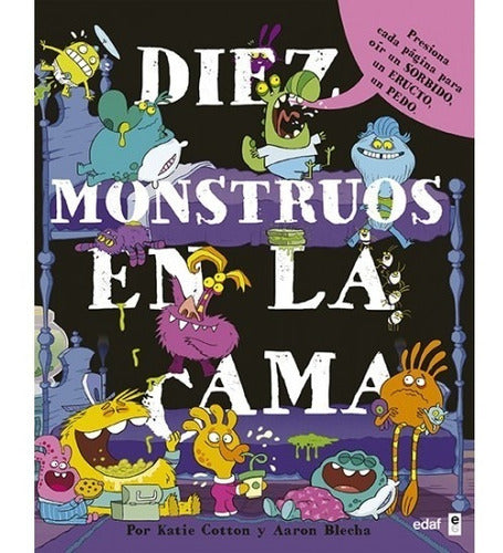 Libro Diez Monstruos En La Cama Betina Editorial 0