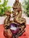 AlmaBuddha Dragon Smoke Waterfall 20 Cm + 10 Incense Cones Gift 1