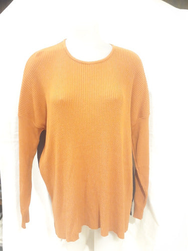 Yagmour Sweater Positano Oversize, Round Neck, Bicolor 1