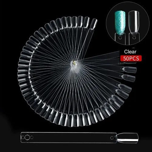 Fan Nail Display with 50 Pieces 4