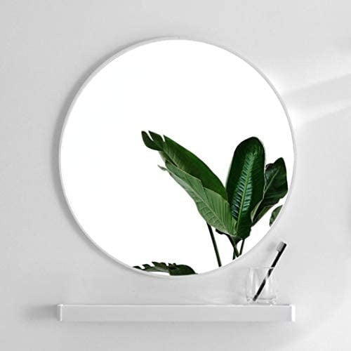 Round 80 cm Mirror with PVC Frame 14