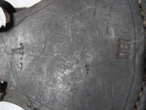 Antigua Funda Para Hacha En Cuero Sellada E.a. 4