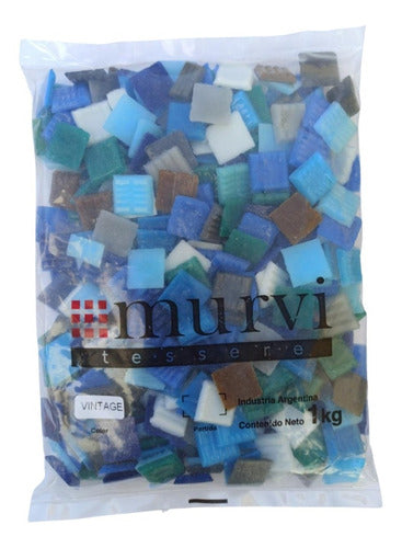 Murvi Vintage Colors Mosaic Tiles 1 Kilo 3