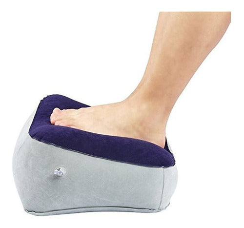 Vgeby Inflatable Foot Rest Pillow Cushion for Home Office Relaxation and Travel 0