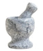 Gray Marble Mortar 10x15cm with Pestle by Mish 0