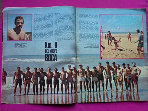 Revista El Grafico Sport N° 42 1968 Fangio Boca Estudiantes 2