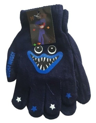 Kids Multicolor Wool Gloves Winter Designs 9