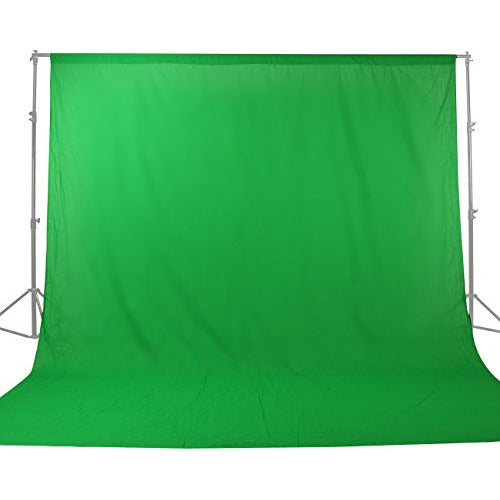 Gskaiwen Photo Studio 10x20ft / 3x6m Green Muslin Backdrop 0