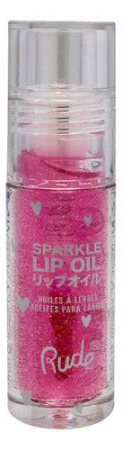 Coleção De Mangá Lip Oil Rude Cosmetics Sparkle Strawberry 1