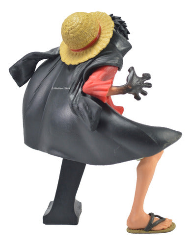 Figura Muñeco Gashapone One Piece Luffy Con Capa 4