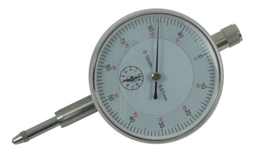 Magnetic Base + Dial Indicator Comparator 0-10mm with Case 4