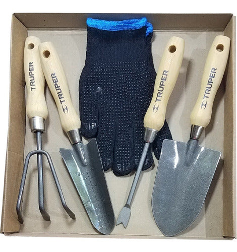 Truper Gardening Tool Set 5 Pieces for Home Gardening 0