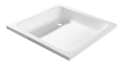 Piazza Acrylic Shower Base 70 X 70 Without Suction Cup 0