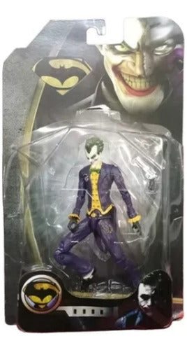 Eleven Batman - Joker - Superman Action Figures - Articulated - Approx 20cm 0