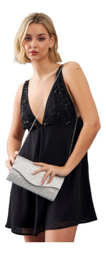 Barbara Bags Evening Clutch for Parties and Events with Strass 1