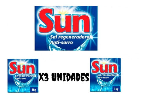 Sun Sal Regeneradora for Dishwashers Box 1 Kg (x3 units) 0