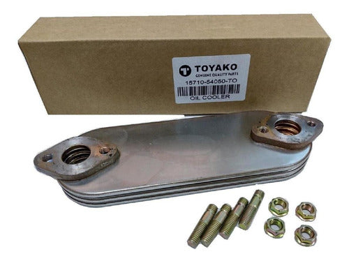 Toyako Radiador De Aceite Hilux 1992 - 2004 Aspirada 2l 3l 5l 0