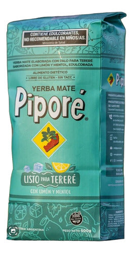 Piporé Yerba Mate Tereré Listo 500g, Pack of 10 0