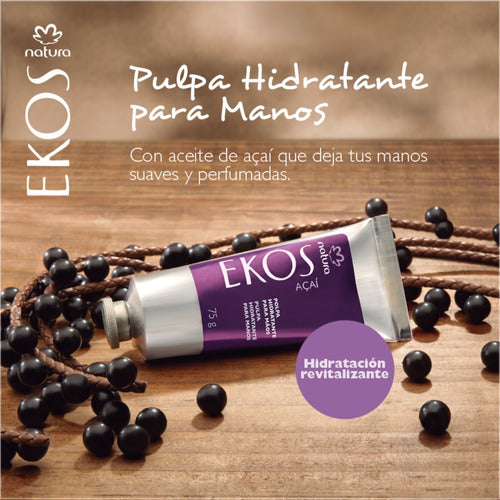 Natura Crema Hidratante De Manos Ekos Castaña, Maracuya Y Acaí 2