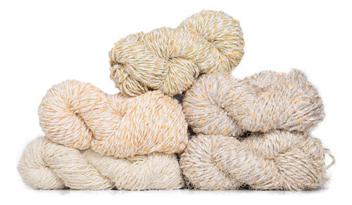 Facundo Mix Yarn Blend with Hair Pack of 10 Skeins 150g each FaisaFlor 23