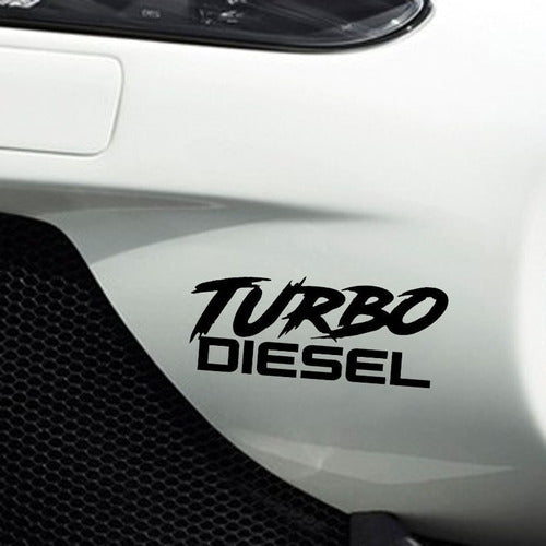 Rustick Turbo Diesel Sticker for Cars and 4x4 Trucks 0