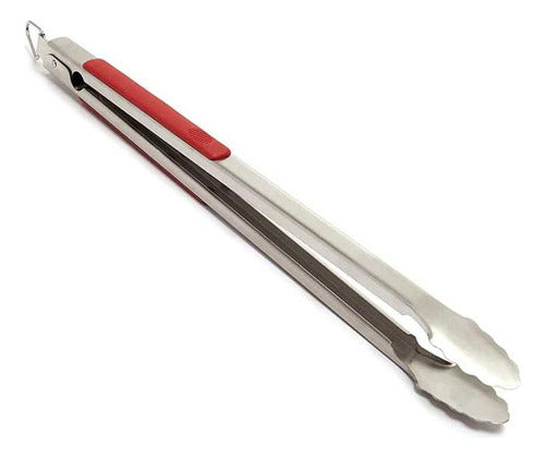 GrillPro Long Grill Tongs Stainless Steel 0