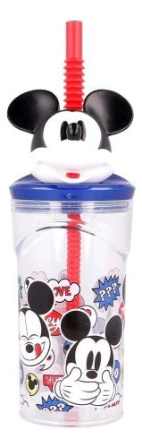 3D Characters Acrylic Cup with Straw 360ml by Stor Magic4ever 18