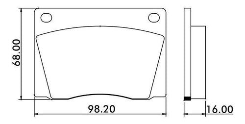 Pastillas Freno Delanteras Ford Fairlane 3.6 Ltd 6c 1