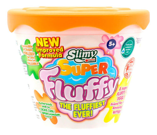 Slimy Slime Super Fluffy 100g Orange with Display Box 0