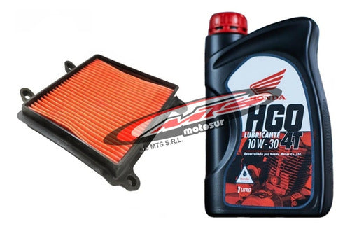 Honda Original Air Filter Service Kit for XR 190 L Motorcycle 1