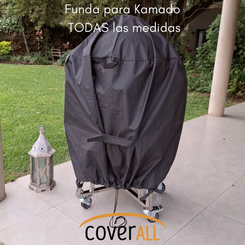 CoverALL Funda Gris Cubre Kamado De 90cm Diámetro Extra Large - Imper 4