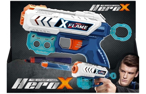 Hero X Small Dart Blaster Gun 6 Darts 53918 Micieloazul 0