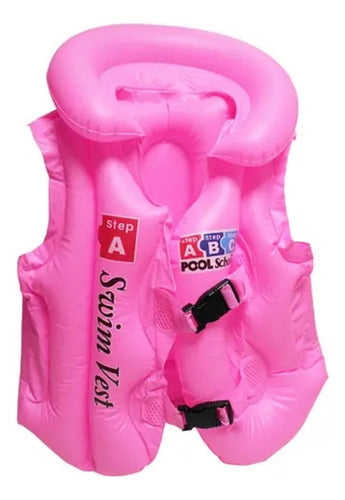 Swim Vest Inflatable Baby Life Jacket Size L 0