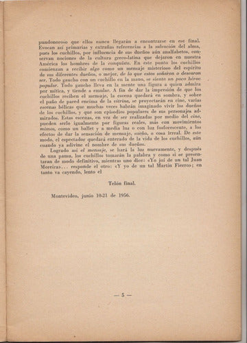 1957 Fernan Silva Valdes Vida De 2 Cuchillos Poema Dramatico 3