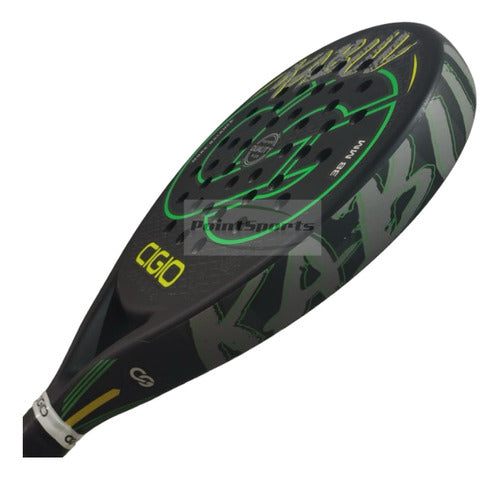 Cigio Kabul Premium Padel Paddle + Grip + Protector 4