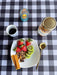 Stain-Resistant Printed Gabardine Tablecloth Repels Liquids 3m 35