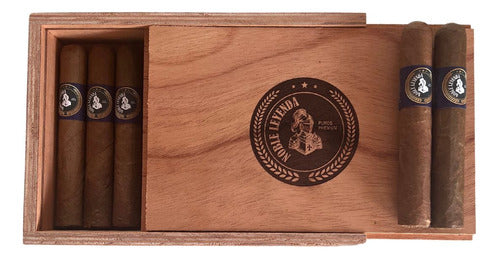 Humidor Noble Leyenda Edicion Gold Cedro. 1