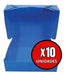 Util-of Plastic File Boxes Legal Size x 10 Units Blue 1