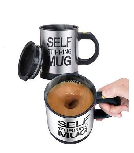 TimeToBuy Coffee Mug Auto Stirring 500ml 0