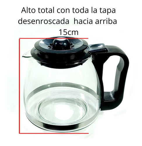 SK Filter Vaso Jarra Cafetera Vidrio Compatible Winco W1913 3