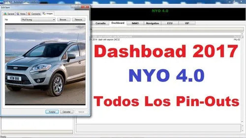 Dashbook Nyo 2017 Automotive Instrument Panel Reference Pack 3