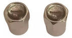 Myl Stainless Steel Tire Valve Caps X 2 - Imported 0