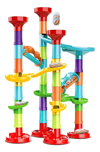 Marble Run Laberinto De Bolitas Didactico Juego 50 Pzs Tun 0