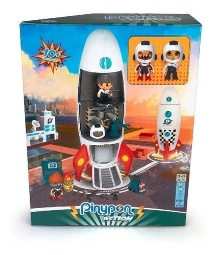 Famosa Pinypon Action Space Rocket with Figures and Accessories MT3 17343 0