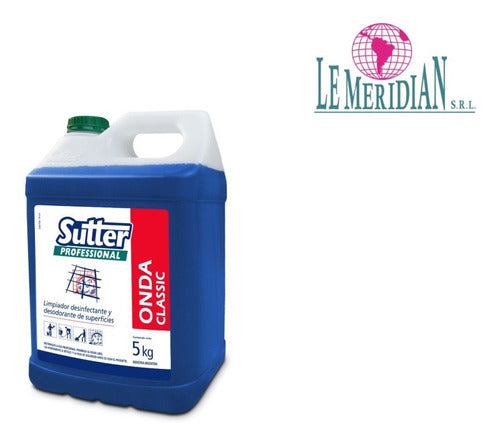 Sutter Perfumed Disinfectant Cleaner Onda 5 Liters 1